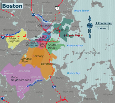 Guide des quartiers de Boston