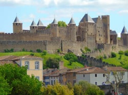 Die jüngere Seite von Carcassonne