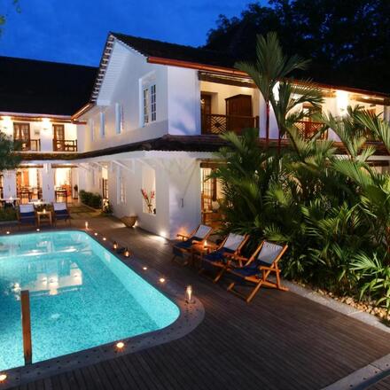 Swimming Pool at Night