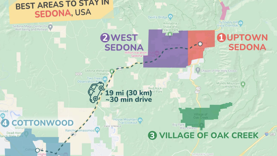 Neighbourhoods of Sedona