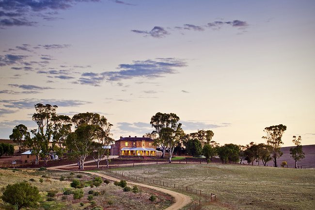 Drovers Run Australia In Map