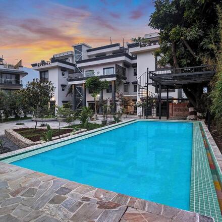 Pool area