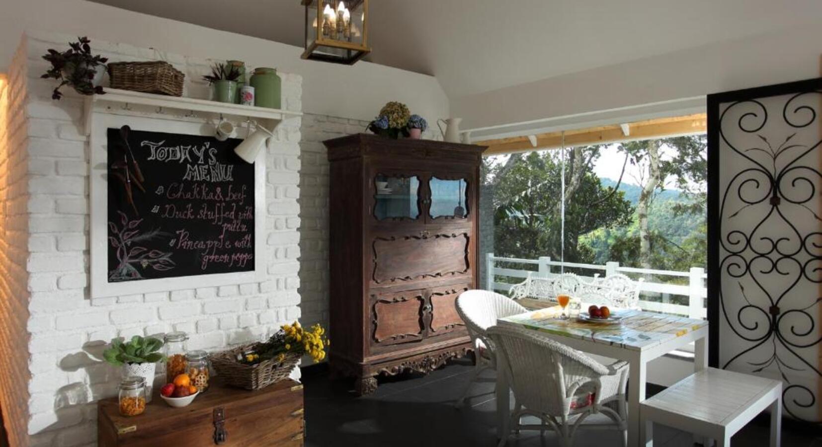 Menu in the Restaurant