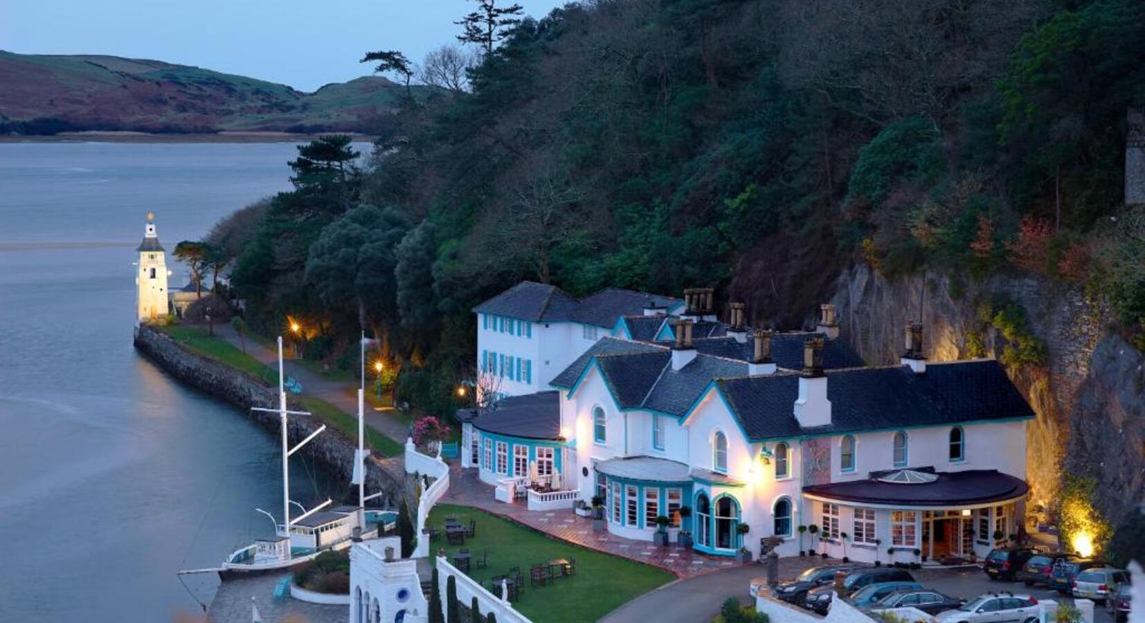 Hotel Portmeirion and Castell Deudraeth