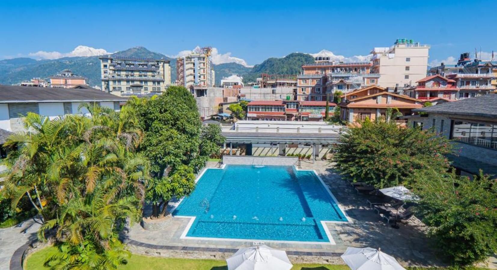 Pool area