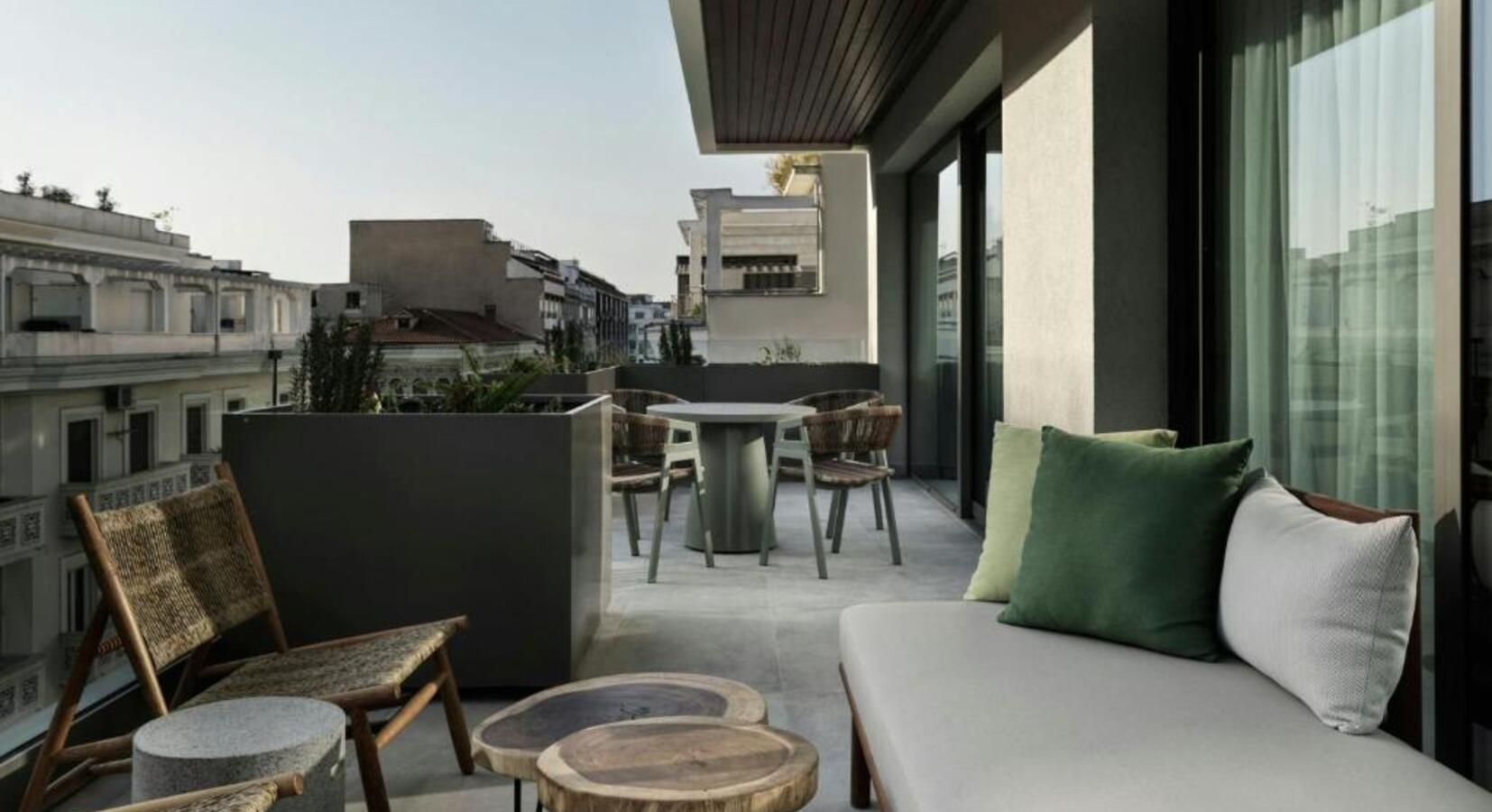 Roof terrace 