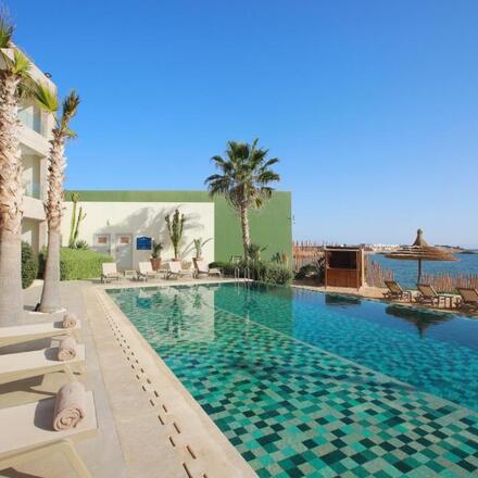 Pool area