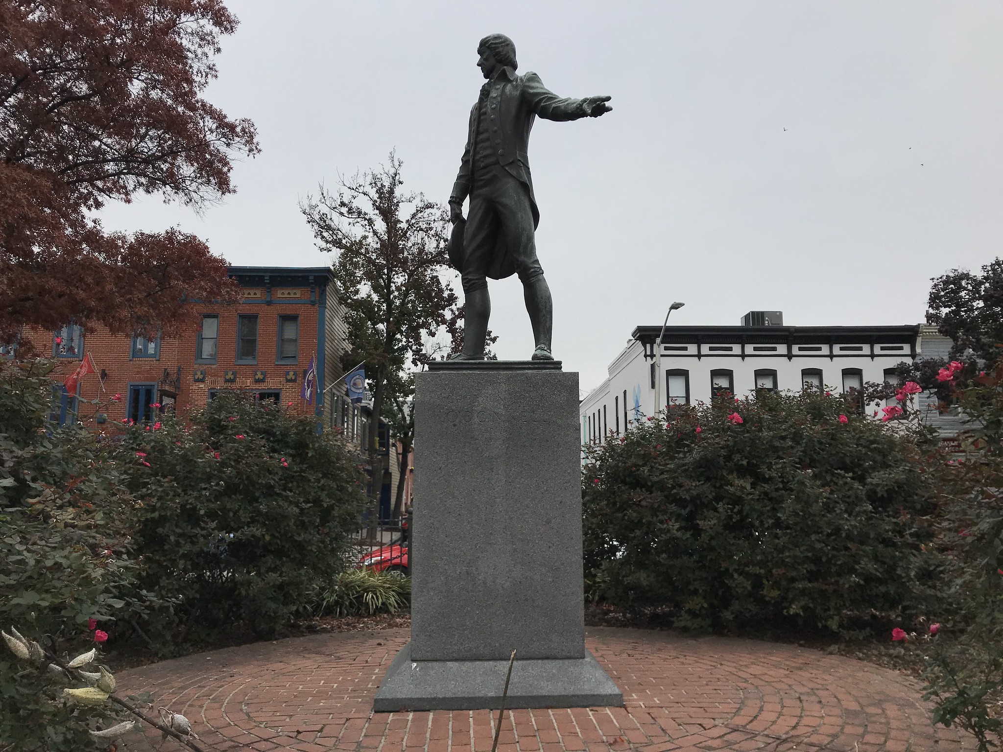 Estatua del Capitán John O'Donnell en el Parque de O’Donnell Square