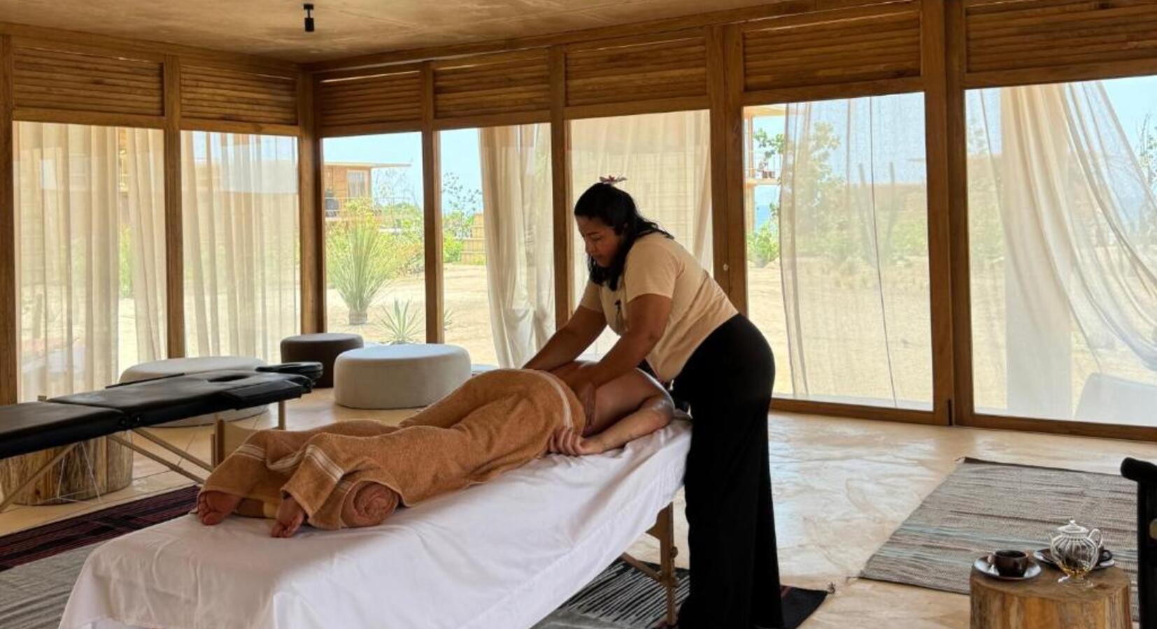Massage area
