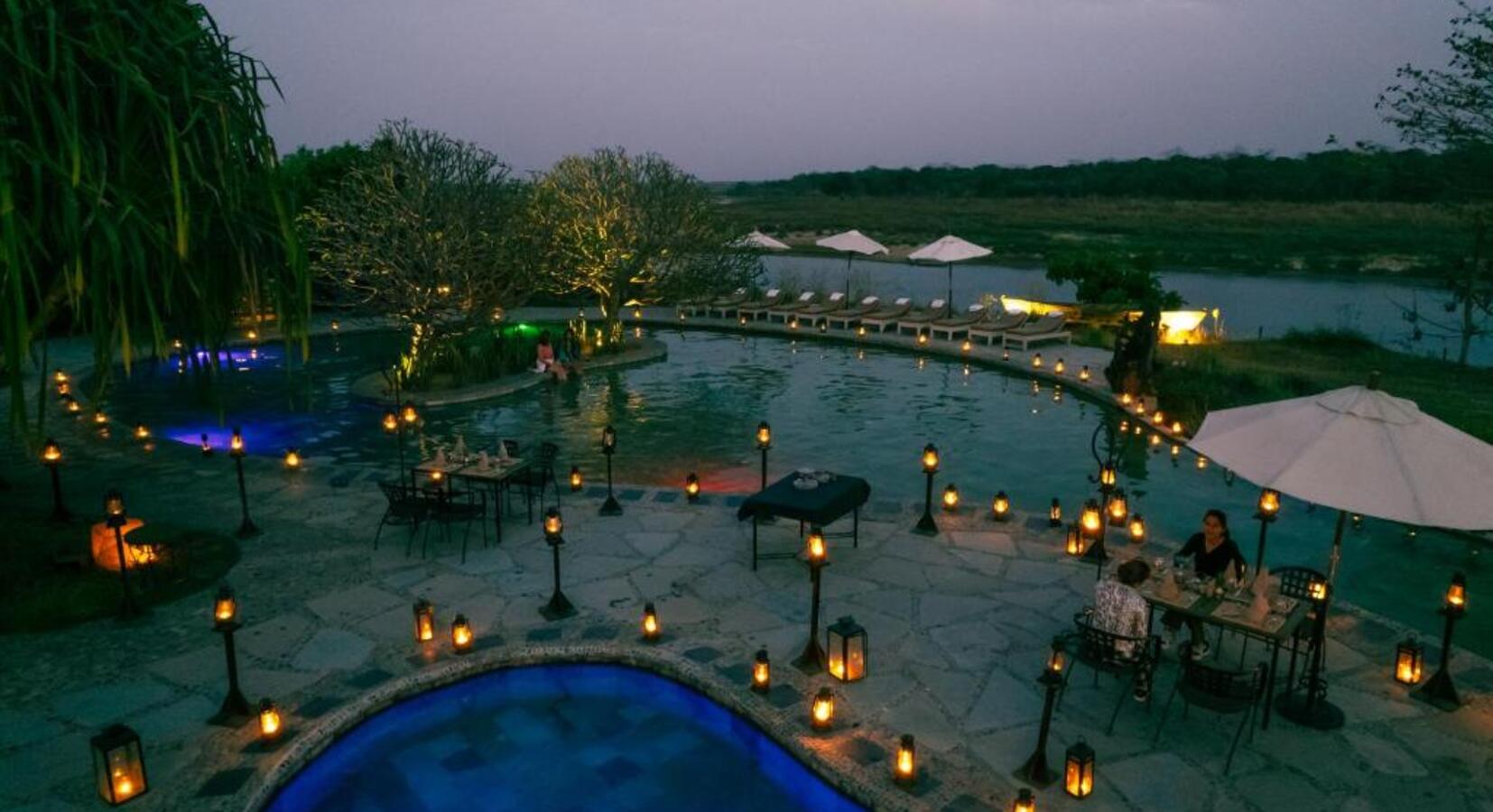 Pool area
