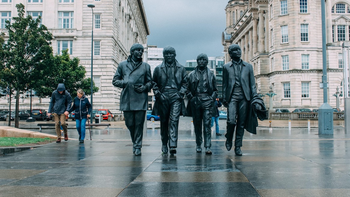 Fab Four Statue