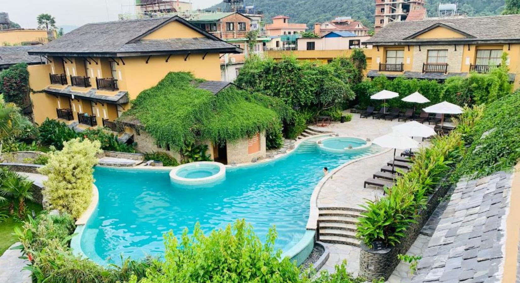 Pool area