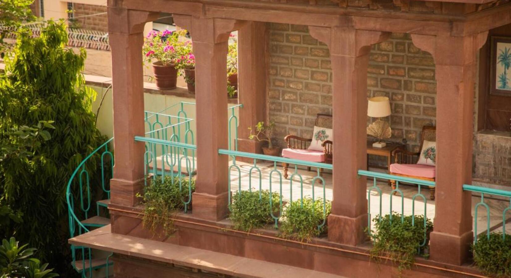 Balcony with Seating
