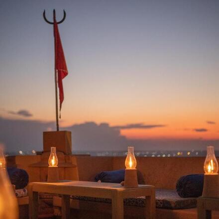 Rooftop by Candlelight