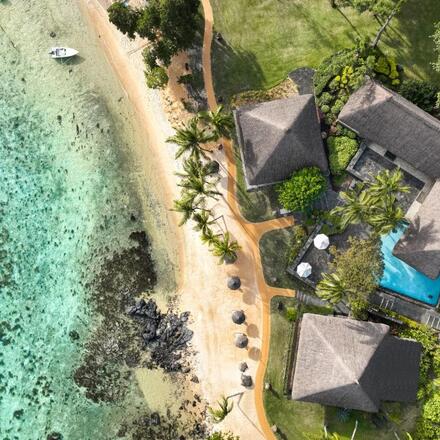 Aerial View of Hotel