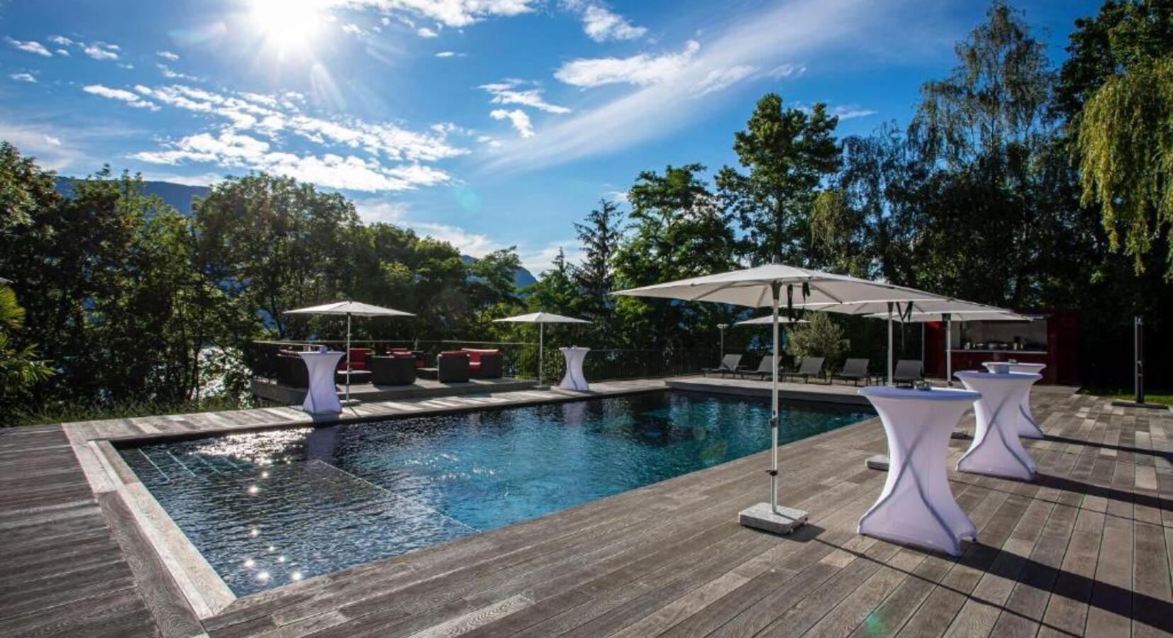 Pool area