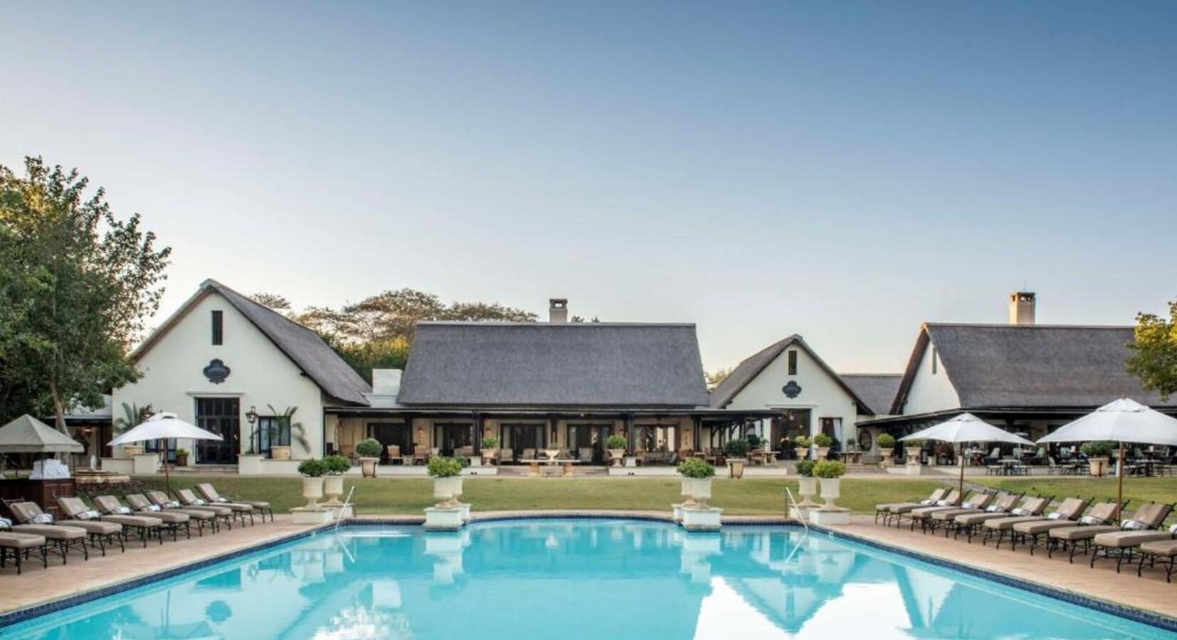 Swimming Pool and Hotel