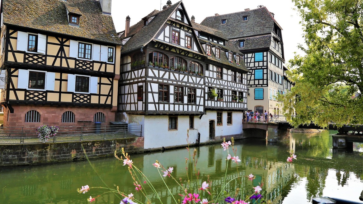 Häuser in La Petite France
