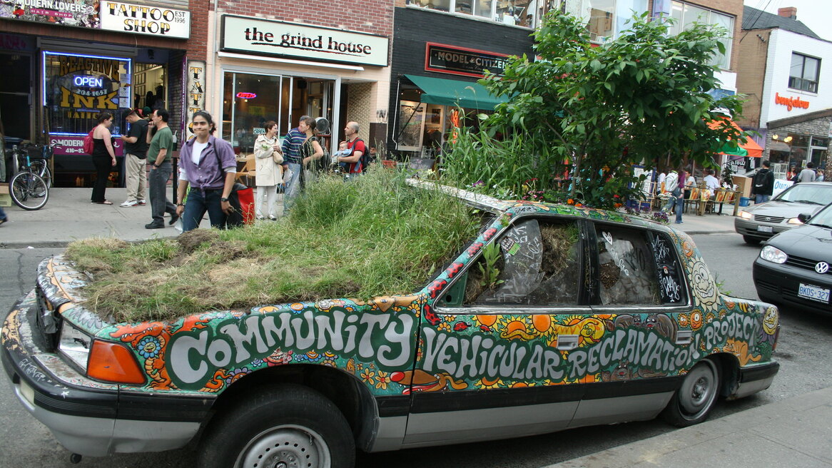 Kensington Market Garden Car