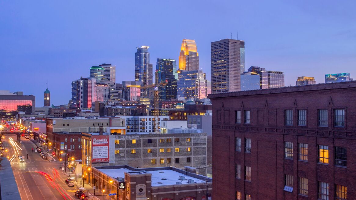 North Loop Abendansicht