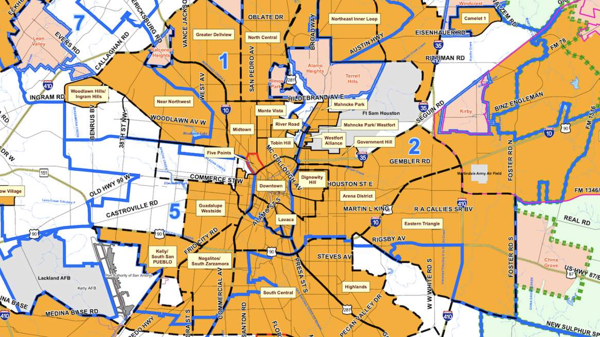 San Antonio Neighbourhoods