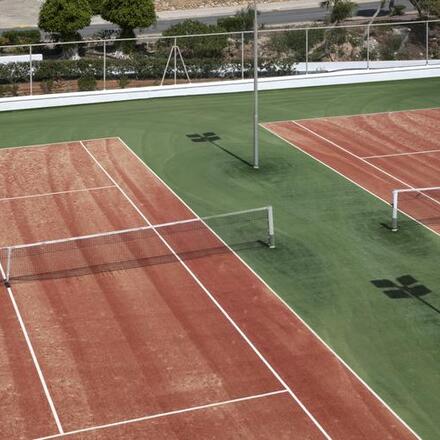 Tennis courts