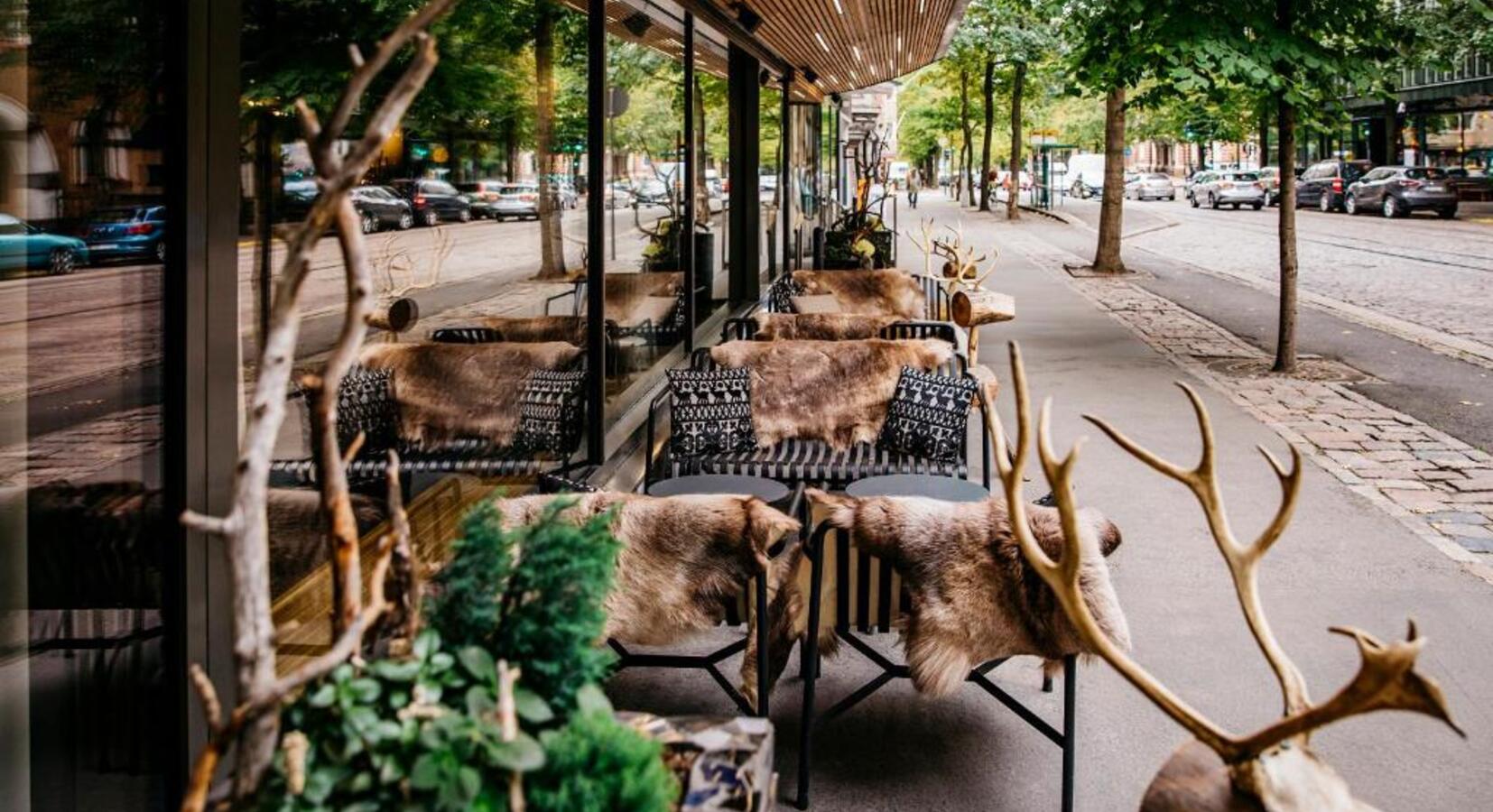 Outdoor seating