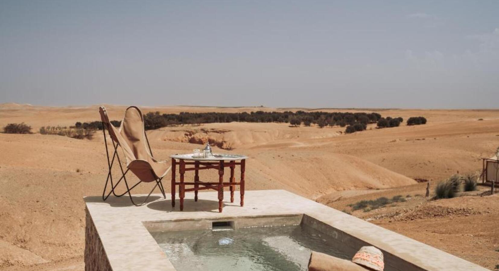 Outdoor hot tub