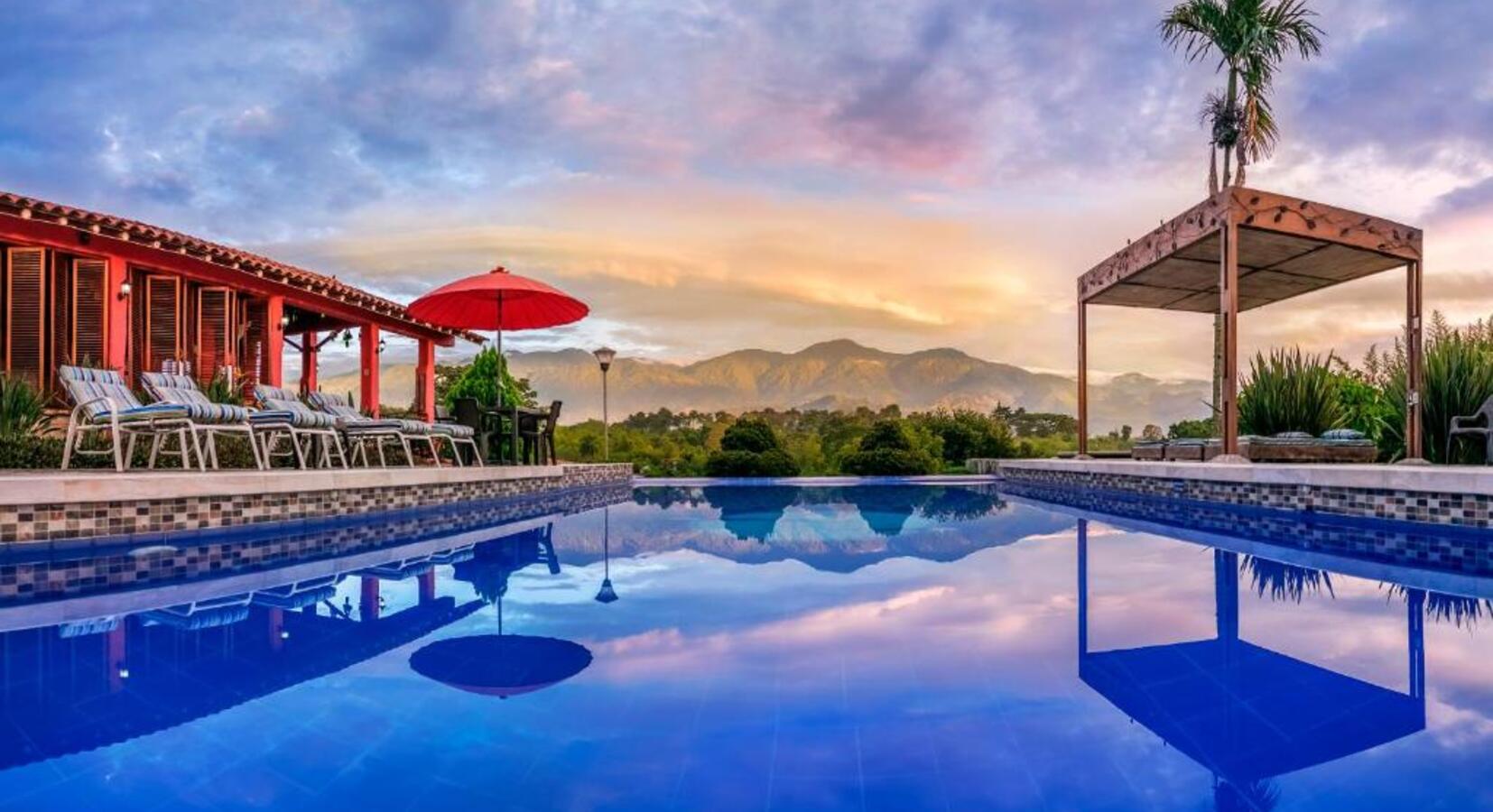 Pool area