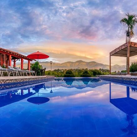 Pool area
