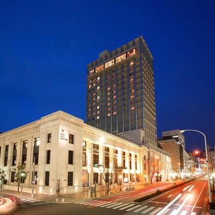 Hotel Exterior at Night