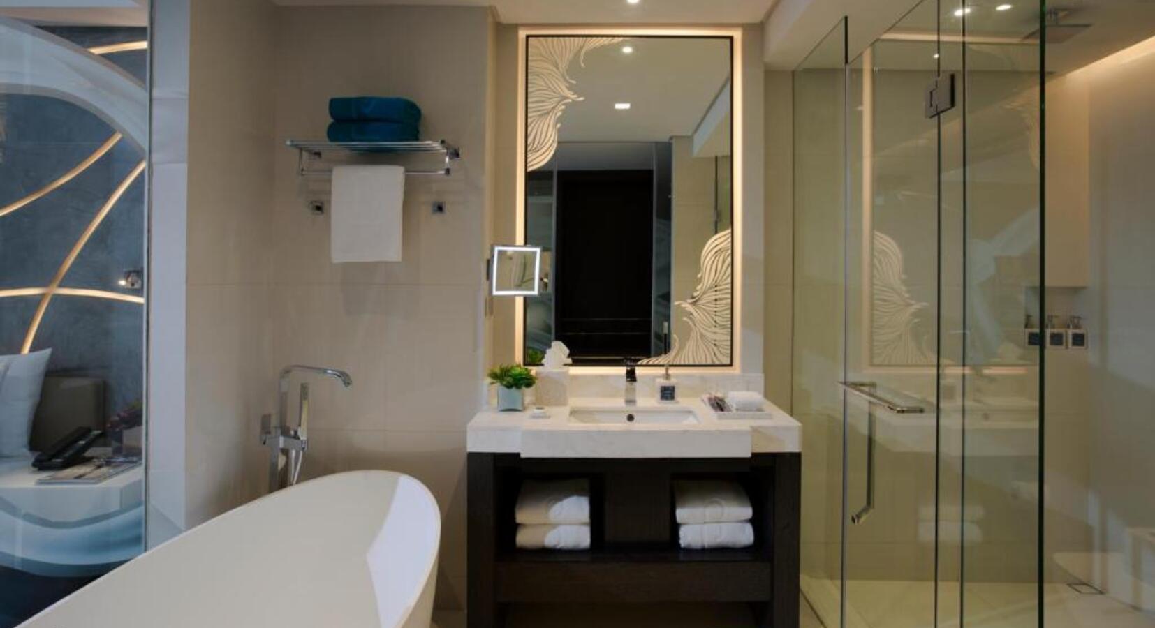 Bathroom with Shower and Tub