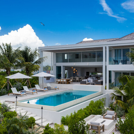 Four bed ocean view villa