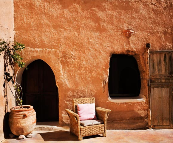 Simple village. A Genuine Berber Guesthouse in Morocco.