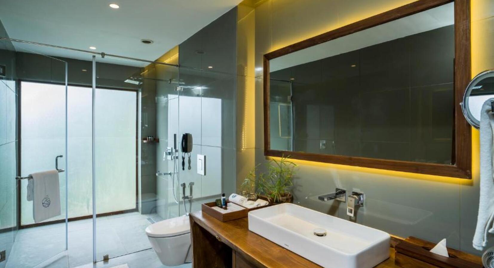 Bathroom with Shower