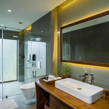 Bathroom with Shower