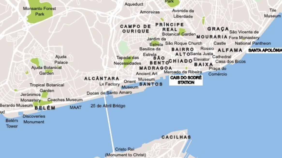 Neighbourhoods of Lisbon