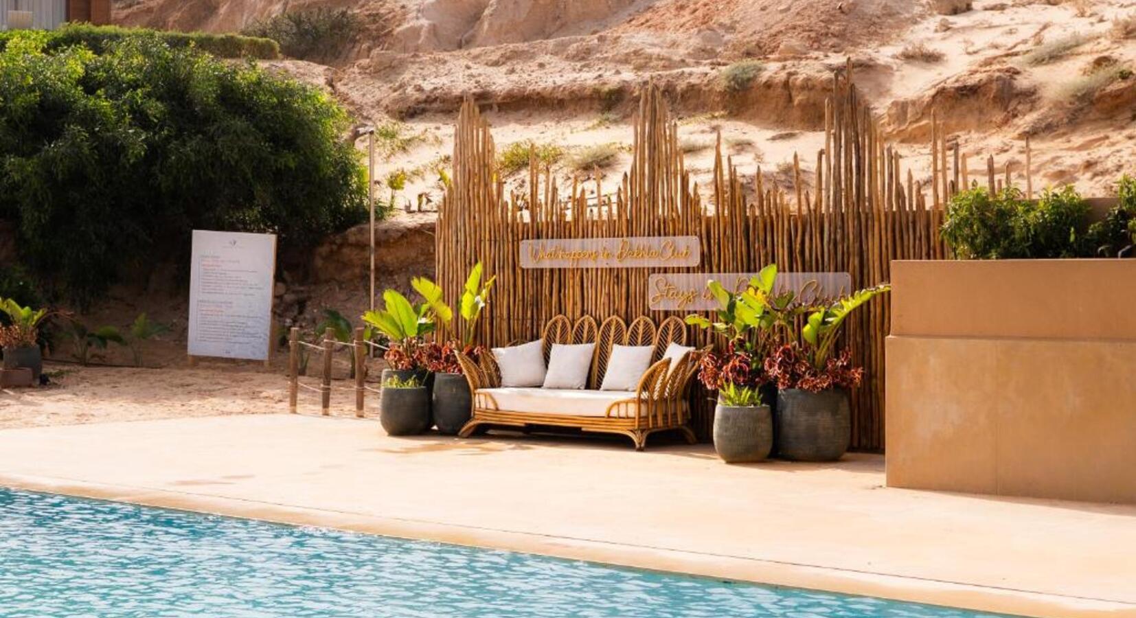 Pool area