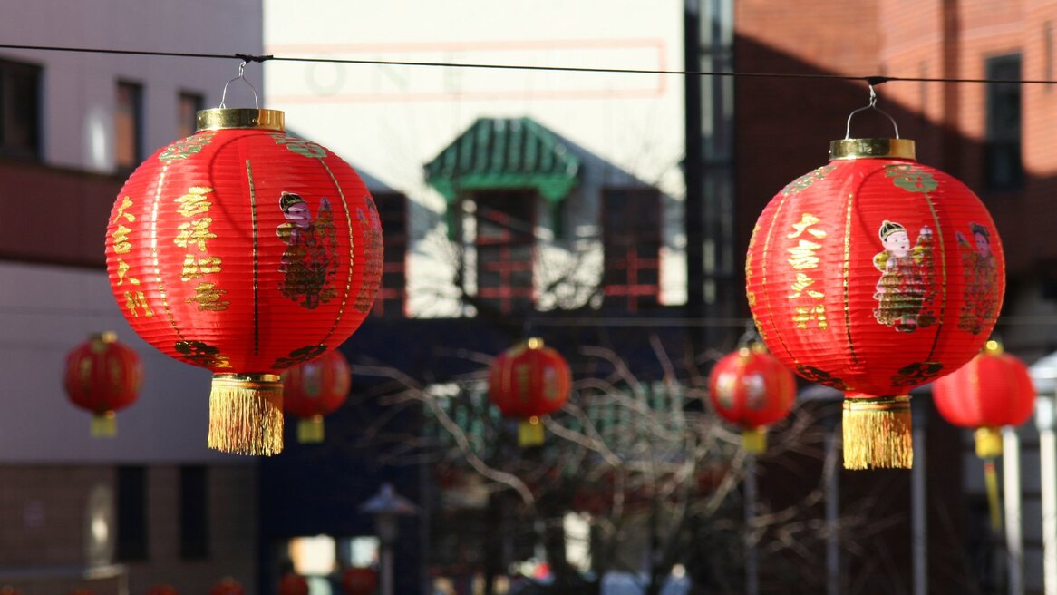 Lanterns in Chinatown