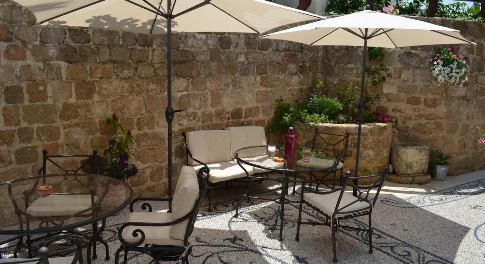 Hotel terrace