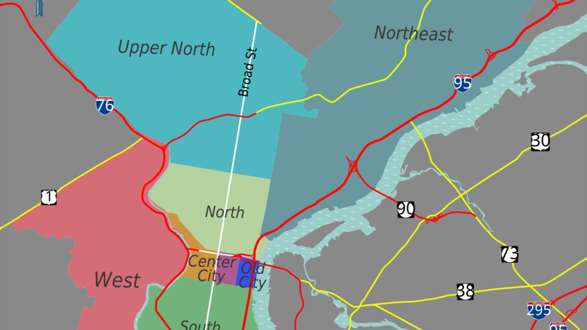 Philadelphia Map