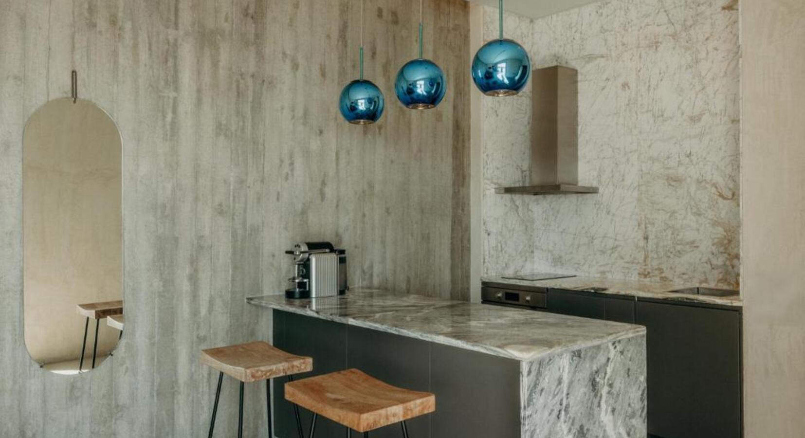 Panoramic Villa Kitchenette