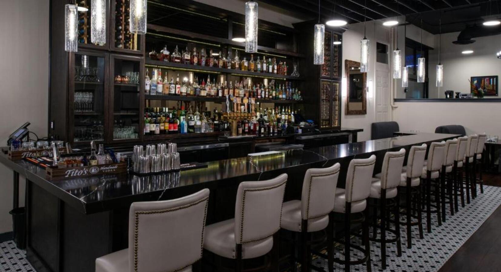 Bar area