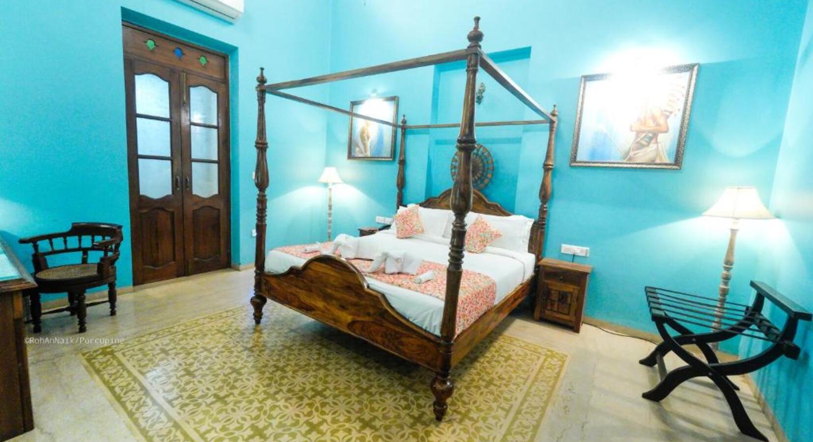 Blue Bedroom
