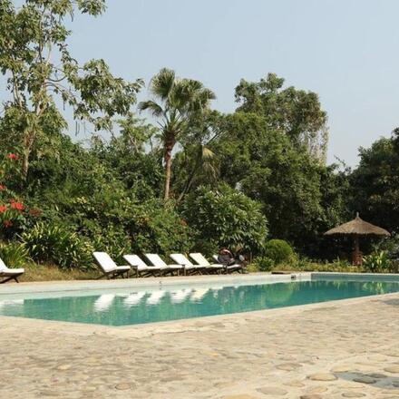 Pool area
