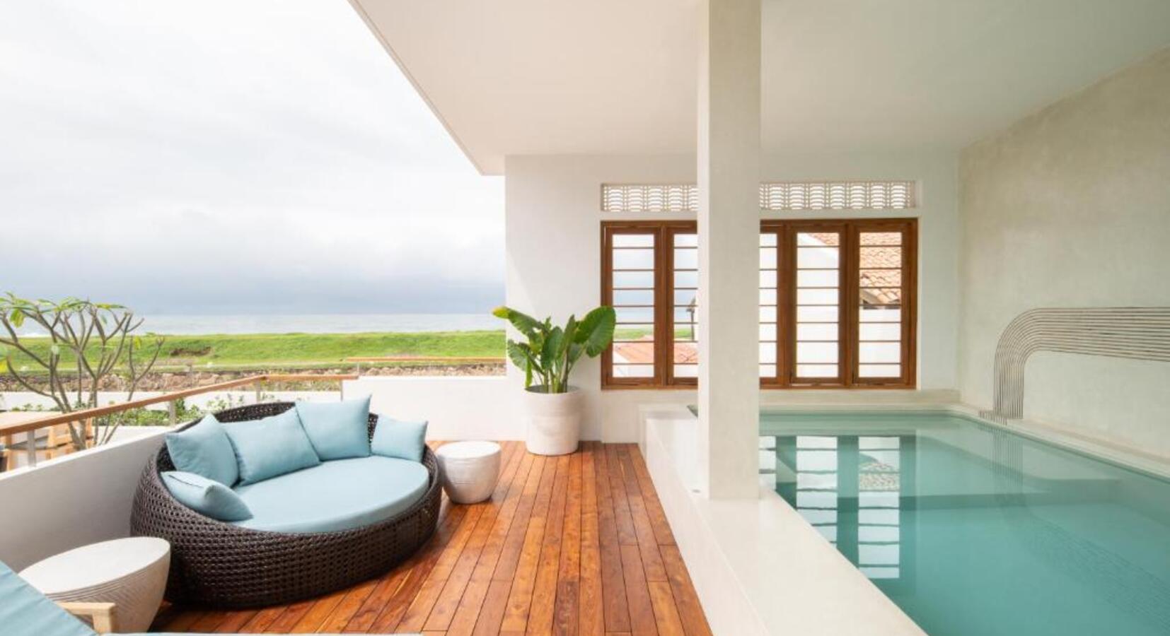 Pool area