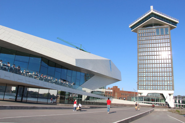 EYE Filmmuseum and A'DAM Toren