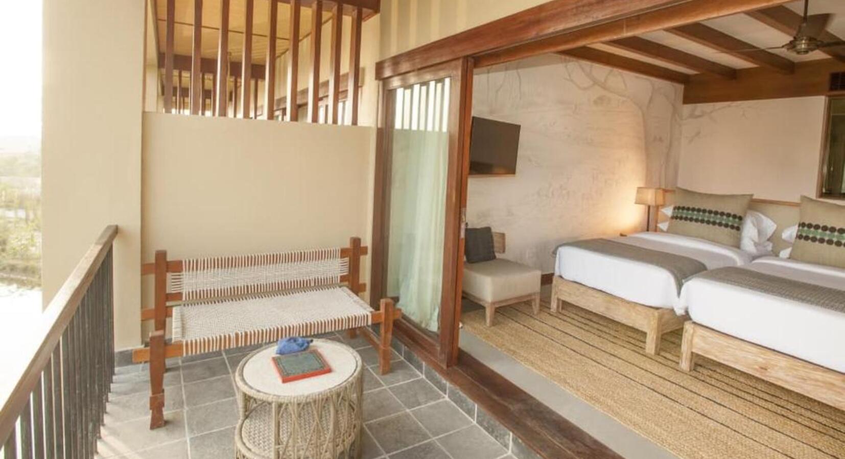 Private balcony