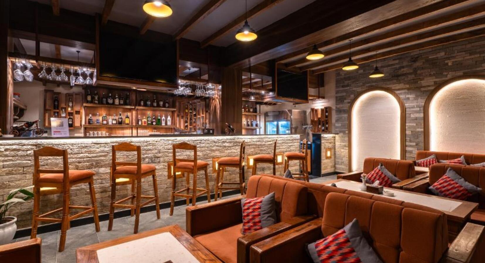 Bar area
