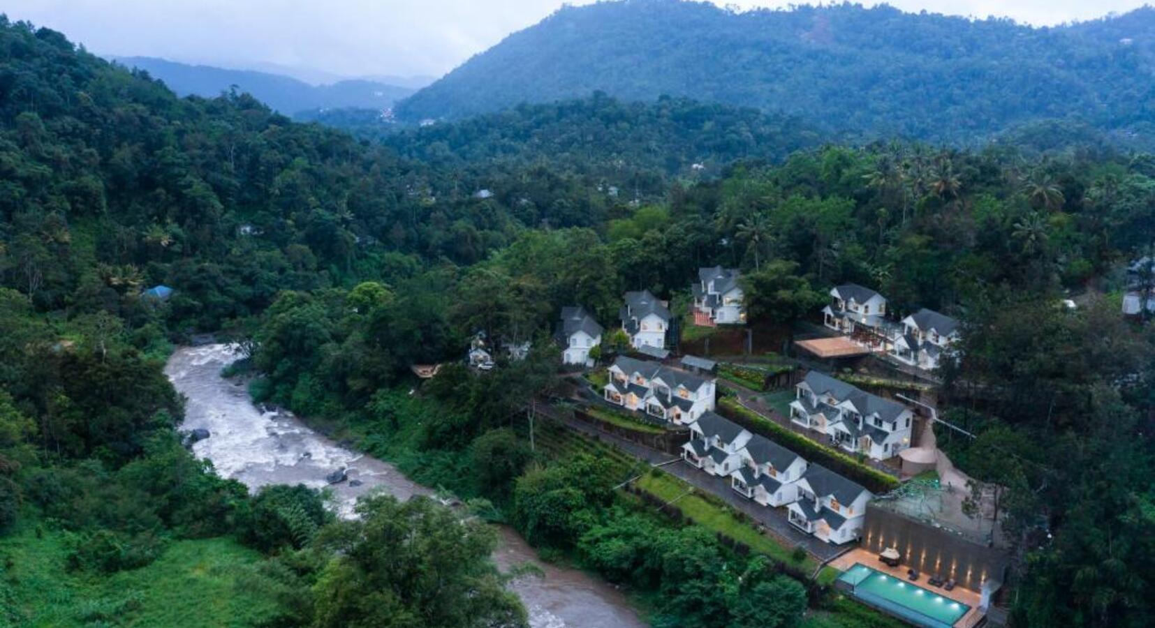 Aerial View of Hotel